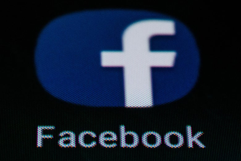 Facebook logo.